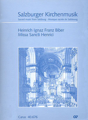Missa sancti Henrici fr Chor (SSATB) und Orchester Partitur