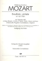 Exsultate jubilate KV165 (KV158a) fr Sopran und Orchester Violoncello/Kontrabass