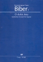 O dulcis Jesu fr Sopran, Violine (scordato) und Bc Partitur mit Violine in Klangnotation