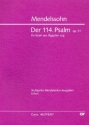 Da Israel aus gypten zog op.51 (Psalm 114) fr gem Chor und Orchester Studienpartitur