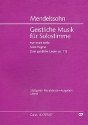 Geistliche Musik fr Solostimme fr Sopran und Instrumente Studienpartitur