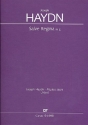 Salve Regina g-Moll Hob.XXIIIb:2 fr Soli (SATB), gem Chor ad lib, Streicher, Orgel und Bc,  Partitur
