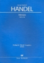 Der Messias HWV56 (ohne Variantenstze) fr Soli, gem Chor und Orchester Klavierauszug (dt)