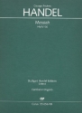 The Messiah HWV56 (without variant Movements) for soloists, mixed chorus and orchestra orgue