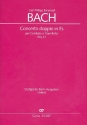 Concerto doppio in Es Wq47 fr Cembalo, Pianoforte und Orchester Partitur