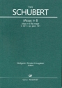 Messe B-Dur D324 op.post.141 fr Soli, gem Chor und Orchester Studienpartitur