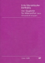 4 Quartette fr Mnnerchor Partitur und Faksimile des Autographs