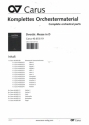 Messe D-Dur op.86 fr Soli, gem Chor und Orchester Stimmenset, Komplettes Orchestermaterial