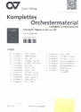 Messe As-Dur D678 2. Fassung fr Soli, gem Chor und Orchester Stimmensatz (Streicher 7-6-5-4-3)