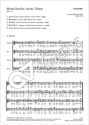 Bach, Johann Sebastian Meine Seufzer, meine Trnen Soli SATB, Coro SATB, 2 Blfl f1, Obca, 2 Vl, Va, Bc Chorpartitur