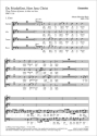 Bach, Johann Sebastian Du Friedefrst, Herr Jesu Christ Soli SATB, Coro SATB, 2 Obda, [Cor], 2 Vl, Va, Bc Chorpartitur