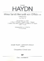 Heiligmesse B-Dur Hob.XXII:10 fr Soli, gem Chor und Orchester Chorpartitur