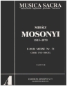 Missa F-Dur Nr.31 fr gem Chor und Orgel Partitur (la)