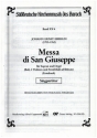 Messa di San Giuseppe fr Sopran und Orgel (Streicher ad lib) Partitur (ohne Umschlag)