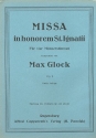 Missa in honorem St. Ignatii op.3 fr Mnnerchor a cappella Partitur (la)
