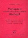 Varianten einer 12-Ton-Folge Max Regers fr Orgel