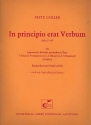 In principio erat verbum fr Sopran, ba, Chor, 2 Trompeten in C, 2 Hrner in F und 3 Posaunen,   Partitur