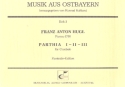 Parthia 1 - 3 fr Cembalo Sammlung