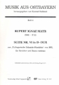 Suite D-Dur Nr.6 fr 2 Violinen, Viola, Violoncello und Bc Partitur