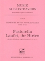 Laufet ihr Hirten: fr Alt, 2 Violinen und Orgel Partitur
