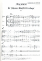 Magnificat in C-Dur fr Soli, gem Chor, 2 Trompeten, Streicher und Orgel Chorpartitur (la)