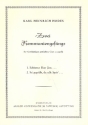 2 Kommunionlieder fr gem Chor a cappella Partitur