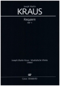 Requiem VB1 fr Soli, gem Chor und Orchester Klavierauszug