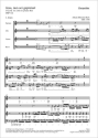 Bach, Johann Sebastian Jesu, nun sei gepreiset Soli SATB, Coro SATB, 3 Ob, 3 Tr, Timp, 2 Vl, Va, Vcpic,  Bc Chorpartitur