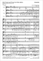 Bach, Johann Sebastian Mit Fried und Freud fahr ich dahin Soli ATB, Coro SATB, Fl, Ob/Obda, [Cor], 2 Vl, Va, Bc Chorpartitur