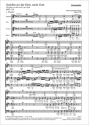 Bach, Johann Sebastian Gelobet sei der Herr, mein Gott Soli SATB, Coro SATB, Fl, 2 Obda, 2 Tr, Timp, 2 Vl, Va, Bc Chorpartitur