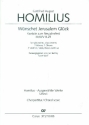 Wnschet Jerusalem Glck HoWVII.29 fr Soli, gem Chor und Orchester Chorpartitur