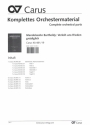 Verleih uns Frieden gndiglich fr gem Chor, 2 Fl, 2 Clt, 2 Fg, 2 Vl, Va, 2 Vc und Cb Stimmenset