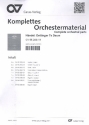 Dettinger Te Deum HWV283 fr Soli, gem Chor und Orchester Stimmensatz (Streicher 6-6-4-4)
