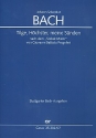 Tilge Hchster meine Snden BWV1083 fr Sopran, Alt, 2 Violinen, Viola und Bc Studienpartitur (dt)