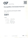 Jauchzet Gott in allen Landen Kantate BWV51 fr Sopran und Orchester Orchestersimmen Set (4/4/3/4)