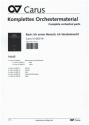 Ich armer Mensch, ich Sndenknecht Kantate Nr.55 BWV55 Orchestermaterial
