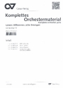 Willkommen ser Brutigam fr Soli (Frauenchor), 2 Violinen und Bc Partitur und Streicherstimmensatz (3-3-3)