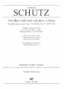 Herzlich lieb hab ich dich o Herr SWV348 fr Alt, 2 Violinen und Bc Partitur