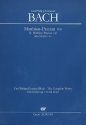 Matthuspassion fr Soli, gem Chor und Orchester Klavierauszug