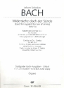 Widerstehe doch der Snde Kantate Nr.54 BWV54 Orgel