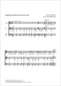 Schweizer, Rolf / Schweizer, Rolf Singet dem Herrn ein neues Lied Coro SATB Partitur
