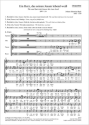 Bach, Johann Sebastian Ein Herz, das seinen Jesum lebend wei Soli AT, Coro SATB, 2 Ob, 2 Vl, Va, Bc Chorpartitur