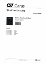 Missa Sancti Alberti HV6 fr Soli, gem Chor, Streicher und Orgel (Blser ad lib) Stimmenset, Streicherfassung