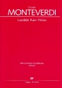 Laudate pueri primo SV270 fr gem Chor, 2 Violinen und Bc (Instrumente ad lib) Partitur