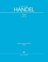 Hndel, Georg Friedrich: Saul Soli SATB, Coro SSATB, 2 Fl, 2 Ob, 2 Fg, 2 Tr, 3 Trb, Timp, 2 Vl, Va,  Partitur
