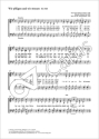 Wir pflgen und wir streuen Coro SATB Partitur