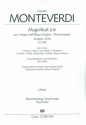 Magnificat SV206  (eine Quart tiefer transponierte Fassung) fr Soli, gem Chor und Orchester Klavierauszug