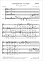 Bach, Johann Sebastian Schwingt freudig euch empor Soli SATB, Coro SATB, 2 Obda, 2 Vl, Va, Bc Chorpartitur
