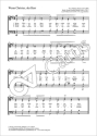 H�ndel, Georg Friedrich / Croft, Wilhelm Wenn Christus, der Herr Coro SATB Partitur