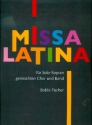 Missa latina fr Sopran, gem Chor und Band Partitur